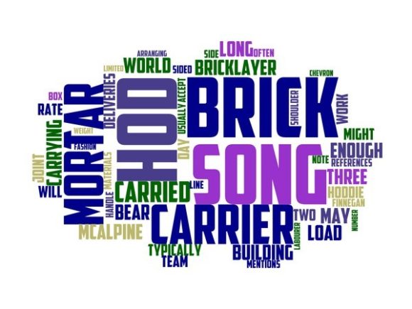 Hod Carrier Typography Tumbler
