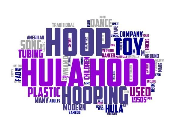 Hula Hooping Typography Crafting: Hand-Drawn Word Clouds That Spark Joy and Sell Products