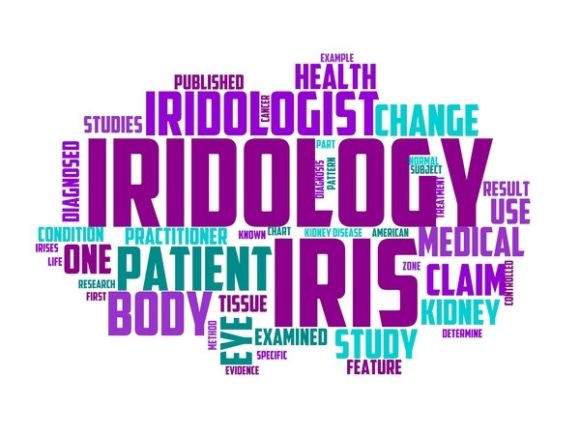 Iridology Typography Sublimation