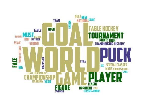Ithf Table Hockey Typography Crafting: Where Playful Energy Meets Purposeful Design