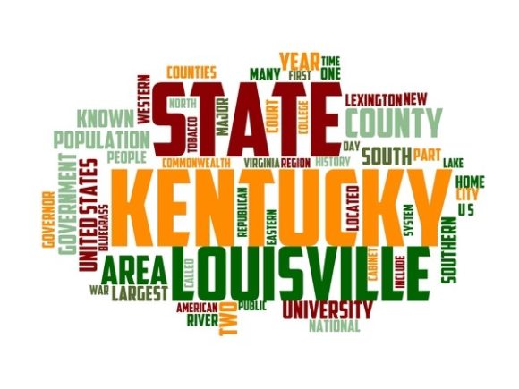 Kentucky Typography Tshirt Design