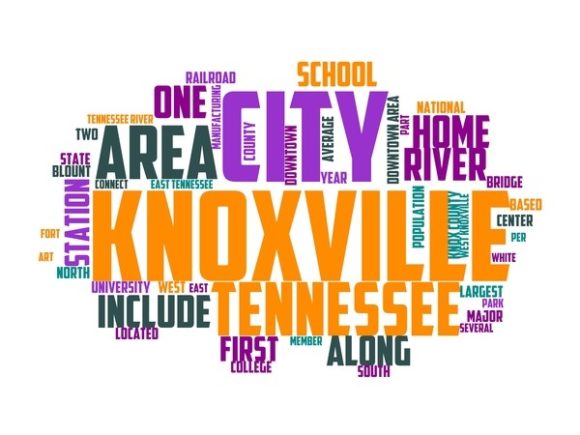 Knoxville Typography Banner