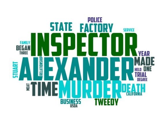 Meat Inspector Typography Tumbler