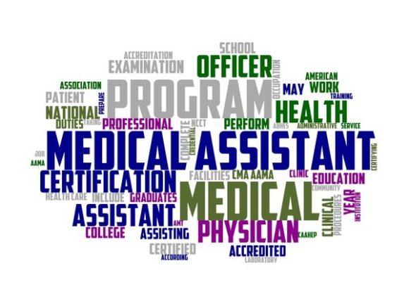 Medical Assistant Typography Tumbler