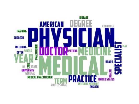 Medical Officer Typography Skinny Tumble