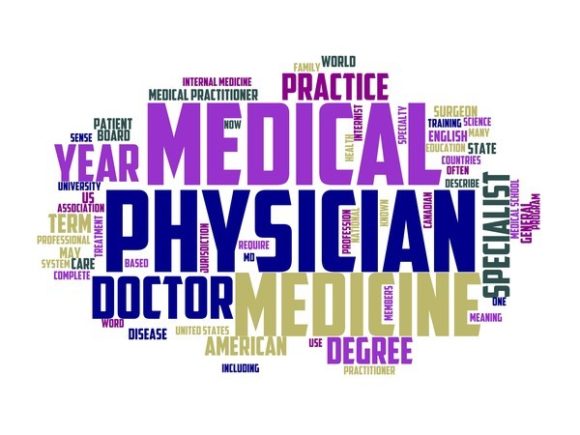 Medical Practitioner Typography Tumbler