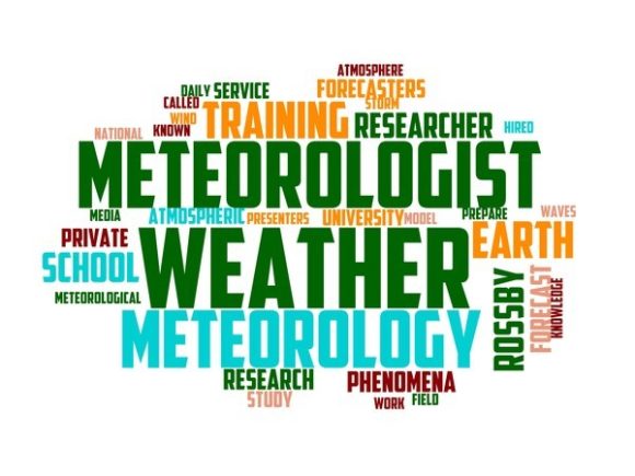Meteorologist Typography Book Cover: A Vibrant Wordcloud Toolkit for Creative Expression