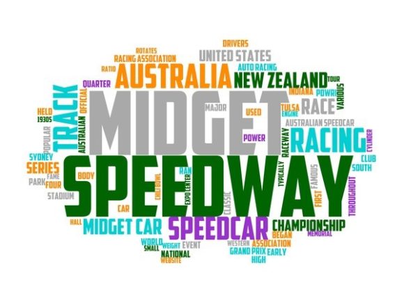 Midget Car Racing Typography Tie Dye: Where High-Octane Energy Meets Hand-Drawn Creative Expression
