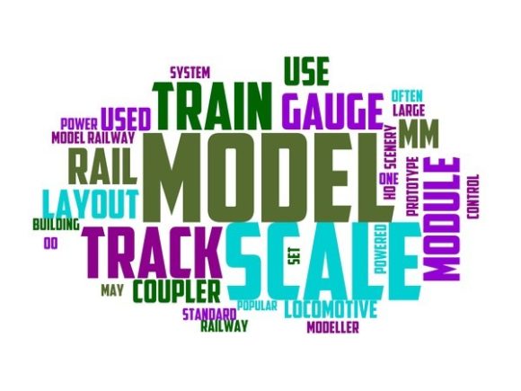 Model Railroading Typography Tumbler